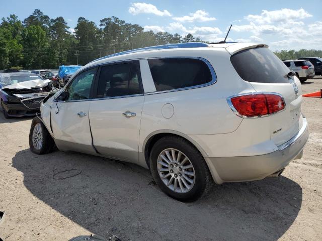5GAKRBEDXBJ334525 - 2011 BUICK ENCLAVE CXL WHITE photo 2