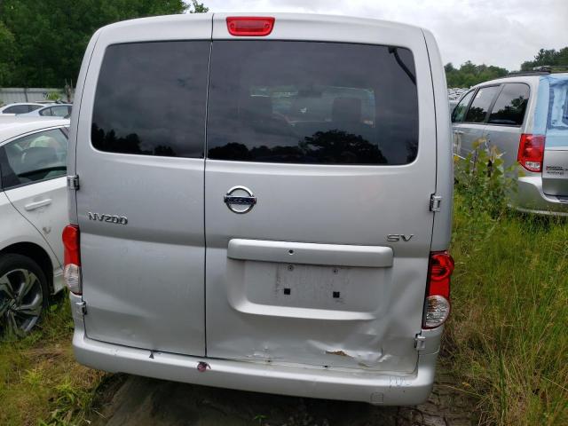 3N6CM0KN6FK702719 - 2015 NISSAN NV 200 2.5S SILVER photo 6