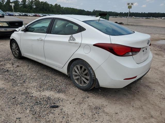 5NPDH4AE6EH501769 - 2014 HYUNDAI ELANTRA SE WHITE photo 2