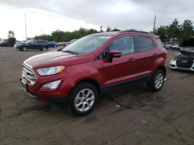 MAJ6S3GL6LC389841 - 2020 FORD ECOSPORT SE Tünd qırmızı foto 1