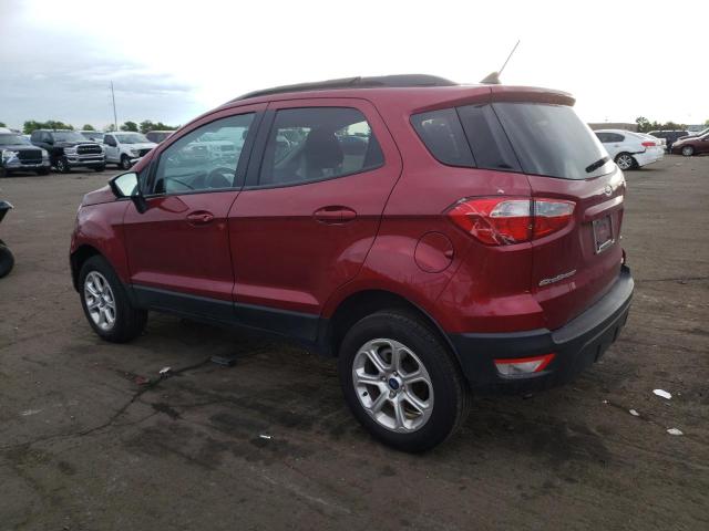 MAJ6S3GL6LC389841 - 2020 FORD ECOSPORT SE Tünd qırmızı foto 2