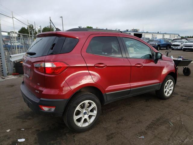 MAJ6S3GL6LC389841 - 2020 FORD ECOSPORT SE Tünd qırmızı foto 3