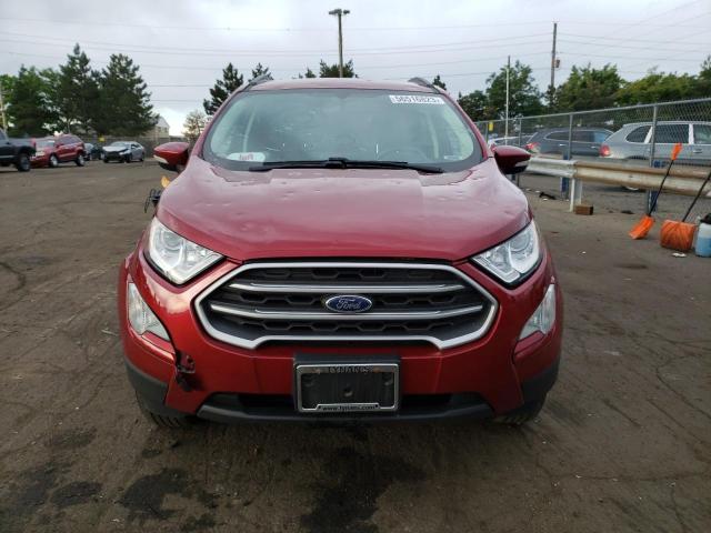 MAJ6S3GL6LC389841 - 2020 FORD ECOSPORT SE Tünd qırmızı foto 5
