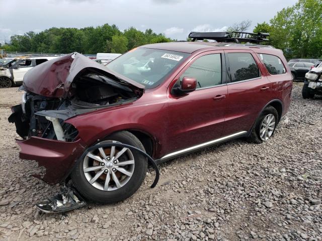 1C4RDJAG3JC111414 - 2018 DODGE DURANGO SXT BURGUNDY photo 1