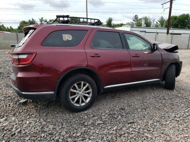 1C4RDJAG3JC111414 - 2018 DODGE DURANGO SXT BURGUNDY photo 3