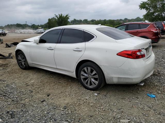 JN1BY1AR4BM370306 - 2011 INFINITI M37 X WHITE photo 2