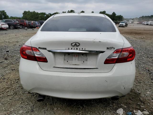 JN1BY1AR4BM370306 - 2011 INFINITI M37 X WHITE photo 6