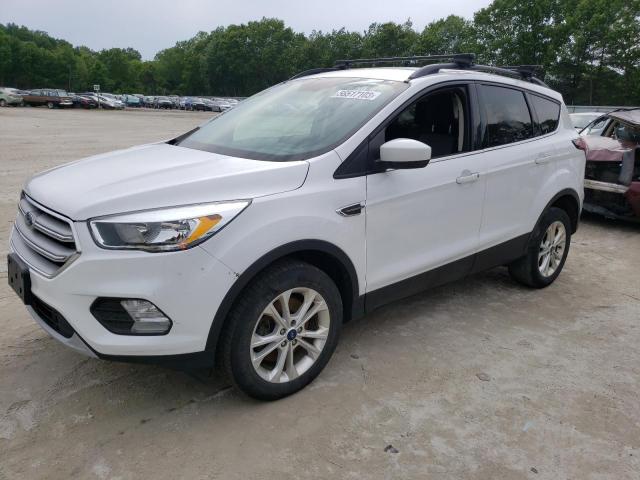 1FMCU9GD1JUA43959 - 2018 FORD ESCAPE SE WHITE photo 1