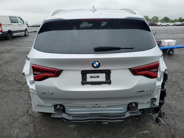 5UXTY5C05L9D68657 - 2020 BMW X3 XDRIVE30I SILVER photo 6