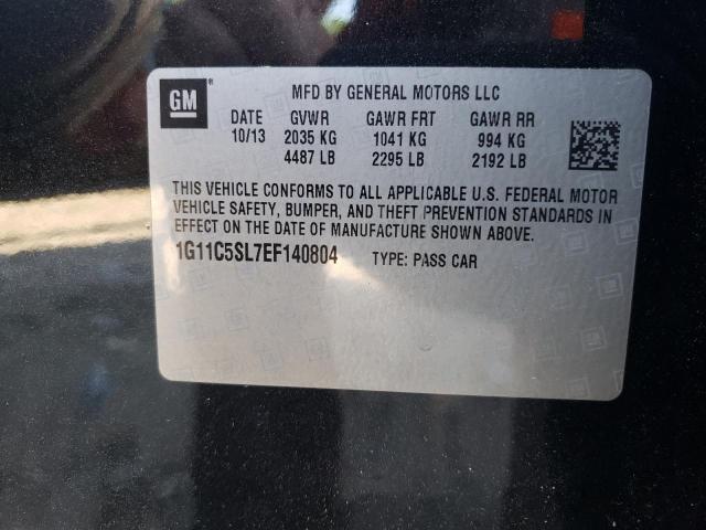 1G11C5SL7EF140804 - 2014 CHEVROLET MALIBU 1LT 黑色 照片 13