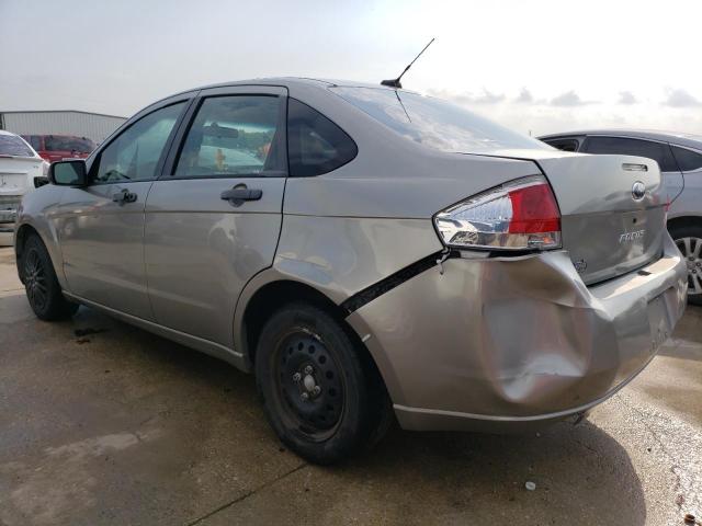 1FAHP34N28W140670 - 2008 FORD FOCUS S/SE GRAY photo 2