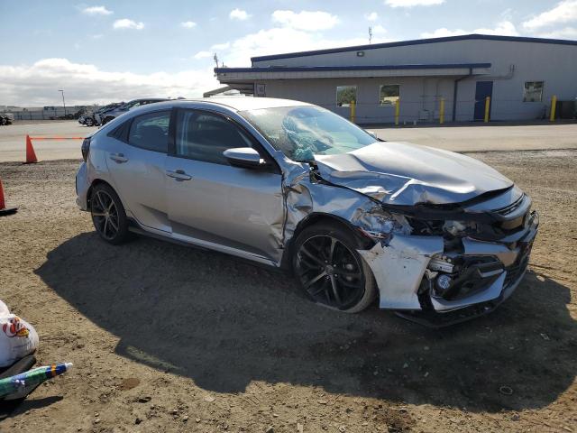 SHHFK7H43MU423424 - 2021 HONDA CIVIC SPORT 银色 照片 4