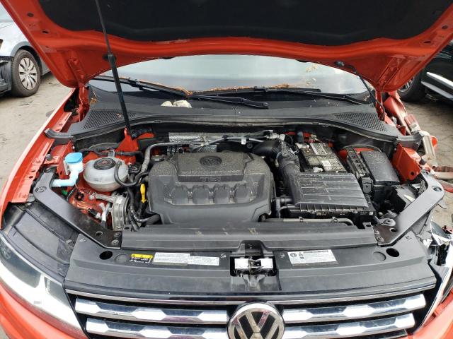 3VV0B7AX4KM166148 - 2019 VOLKSWAGEN TIGUAN S ORANGE photo 12