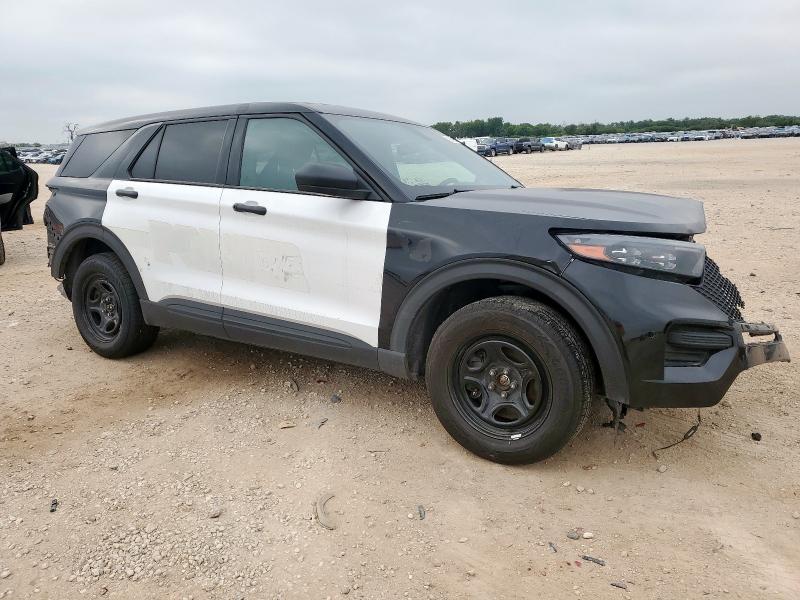 1FM5K8AB1NGC24418 - 2022 FORD EXPLORER POLICE INTERCEPTOR 双色 照片 4