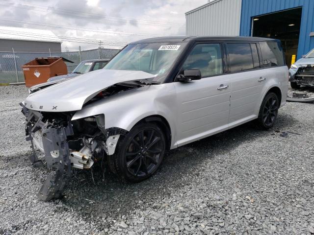 2FMHK6C89GBA09513 - 2016 FORD FLEX SEL SILVER photo 1