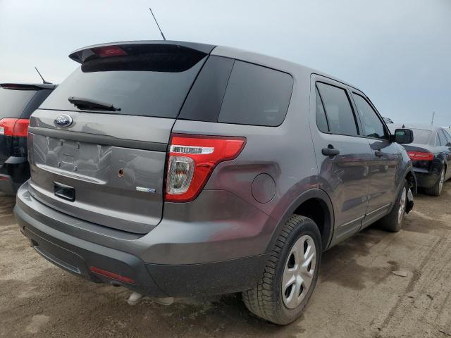 1FM5K8AR1EGA70788 - 2014 FORD EXPLORER POLICE INTERCEPTOR 灰色 照片 3