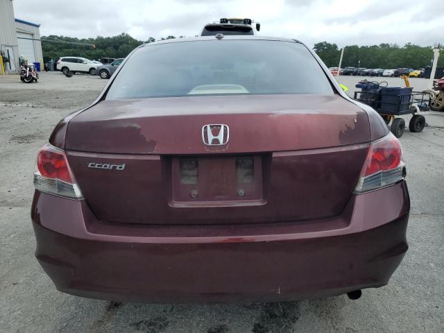 1HGCP26868A018687 - 2008 HONDA ACCORD EXL BURGUNDY photo 6