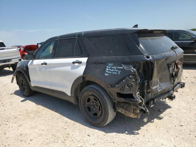 1FM5K8AB6NGA48613 - 2022 FORD EXPLORER POLICE INTERCEPTOR TWO TONE photo 2