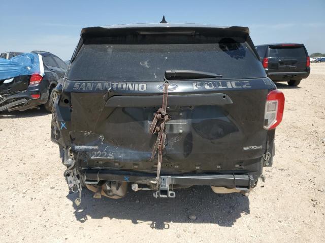 1FM5K8AB6NGA48613 - 2022 FORD EXPLORER POLICE INTERCEPTOR TWO TONE photo 6