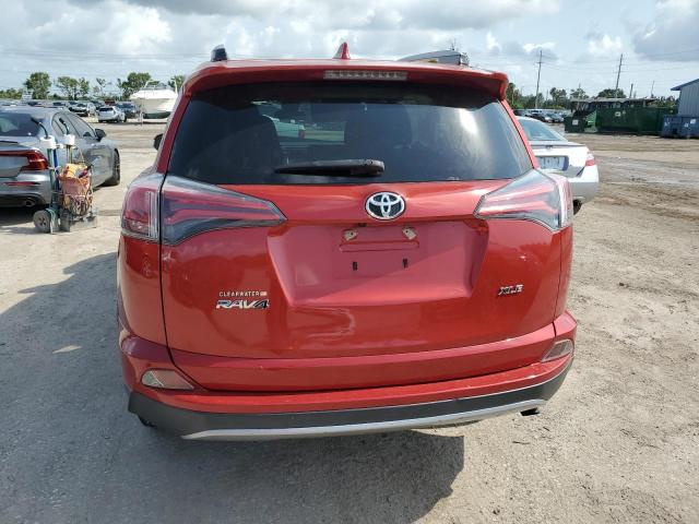 JTMWFREV2HJ142986 - 2017 TOYOTA RAV4 XLE RED photo 6