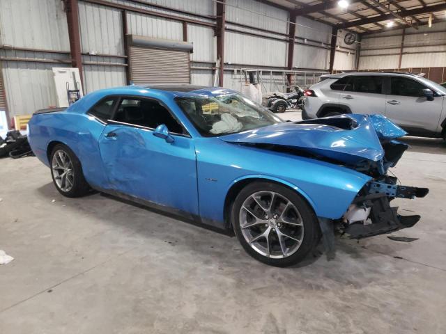 2C3CDZBT0KH612652 - 2019 DODGE CHALLENGER R/T BLUE photo 4