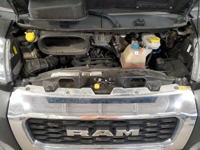 3C6TRVPGXKE545613 - 2019 RAM PROMASTER 2500 HIGH BLACK photo 12