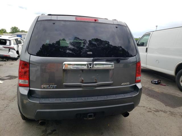 5FNYF4H57BB048348 - 2011 HONDA PILOT EXL CHARCOAL photo 6