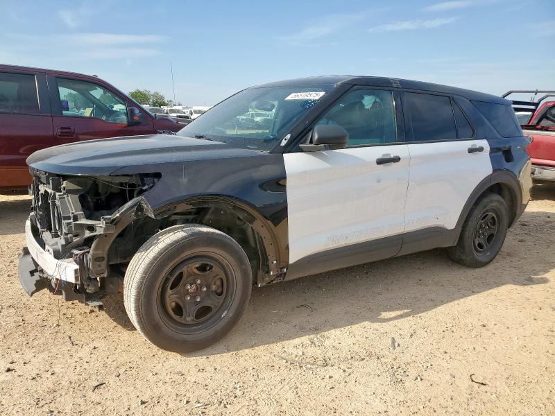 1FM5K8AB3MGB99617 - 2021 FORD EXPLORER POLICE INTERCEPTOR 黑色 照片 1