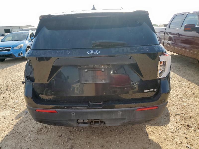 1FM5K8AB3MGB99617 - 2021 FORD EXPLORER POLICE INTERCEPTOR 黑色 照片 6