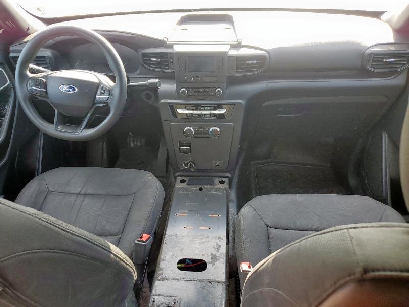 1FM5K8AB3MGB99617 - 2021 FORD EXPLORER POLICE INTERCEPTOR 黑色 照片 8