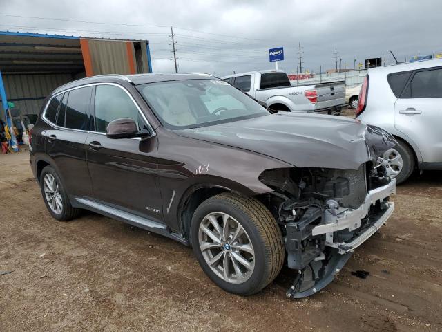 5UXTR9C58JLC69489 - 2018 BMW X3 XDRIVE30I BROWN photo 4