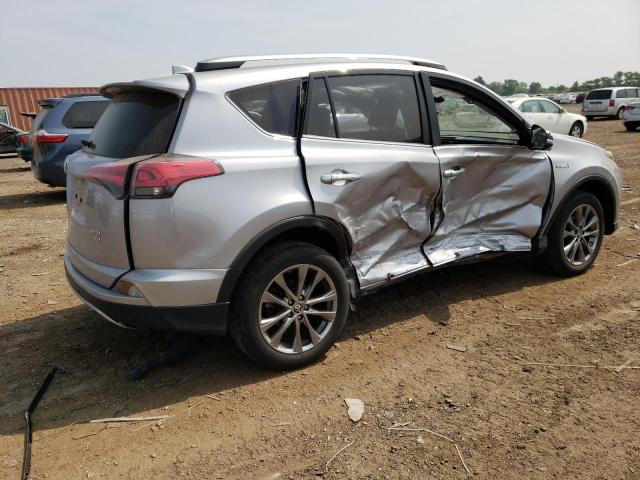 JTMDJREV4JD182691 - 2018 TOYOTA RAV4 HV LIMITED SILVER photo 3