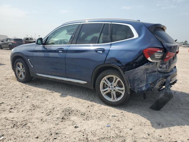 5UXTY5C08L9B52897 - 2020 BMW X3 XDRIVE30I BLUE photo 2