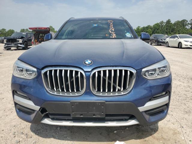 5UXTY5C08L9B52897 - 2020 BMW X3 XDRIVE30I BLUE photo 5