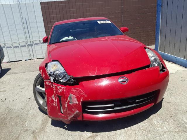 JN1AZ34D16M301762 - 2006 NISSAN 350Z COUPE RED photo 5