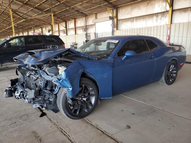 2C3CDZFJ0MH619404 - 2021 DODGE CHALLENGER R/T SCAT PACK BLUE photo 1