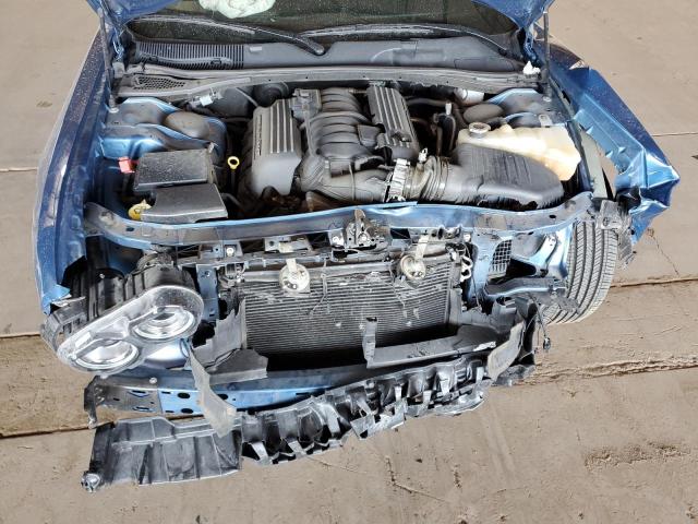 2C3CDZFJ0MH619404 - 2021 DODGE CHALLENGER R/T SCAT PACK BLUE photo 11