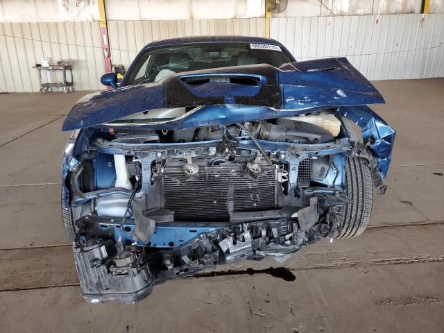 2C3CDZFJ0MH619404 - 2021 DODGE CHALLENGER R/T SCAT PACK BLUE photo 5