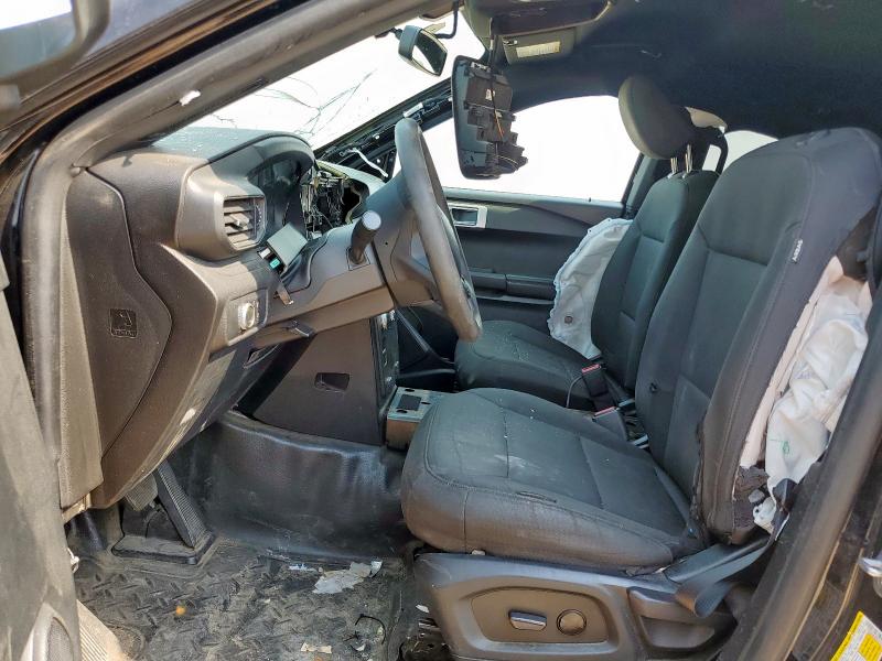 1FM5K8AB4MGC31023 - 2021 FORD EXPLORER POLICE INTERCEPTOR 双色 照片 7