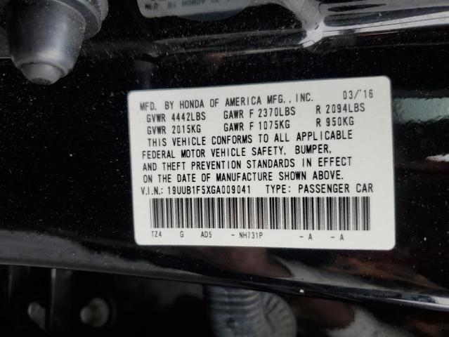 19UUB1F5XGA009041 - 2016 ACURA TLX TECH BLACK photo 13