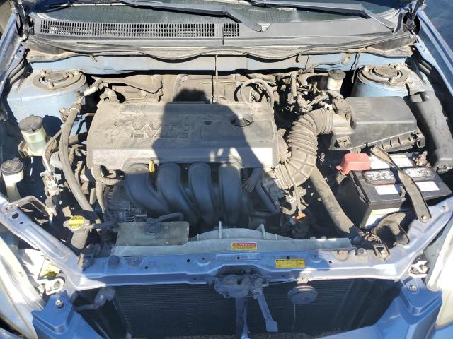 2T1KR32E28C713198 - 2008 TOYOTA COROLLA MA XR BLUE photo 11