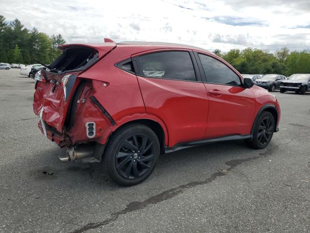 3CZRU6H13NM726056 - 2022 HONDA HR-V SPORT RED photo 3