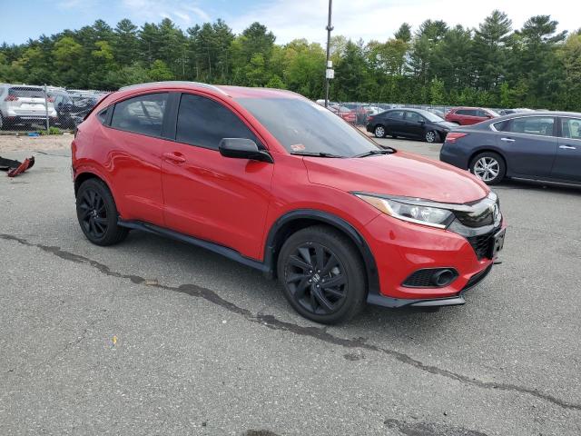 3CZRU6H13NM726056 - 2022 HONDA HR-V SPORT RED photo 4