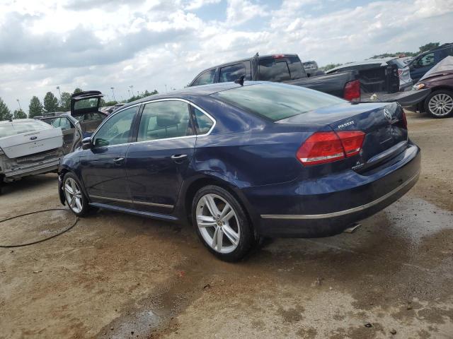 1VWCN7A34DC043516 - 2013 VOLKSWAGEN PASSAT SEL BLUE photo 2