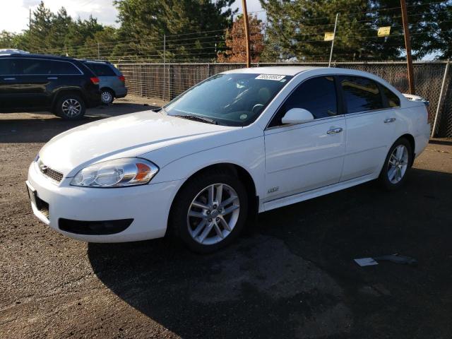 2G1WC5E38D1111688 - 2013 CHEVROLET IMPALA LTZ WHITE photo 1