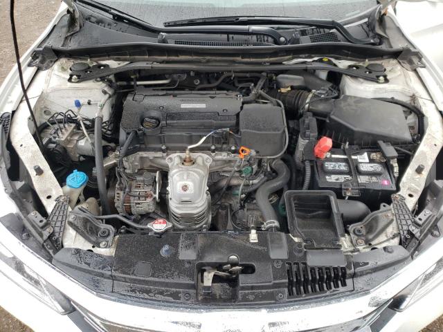 1HGCR2F83GA803600 - 2016 HONDA ACCORD EXL WHITE photo 11