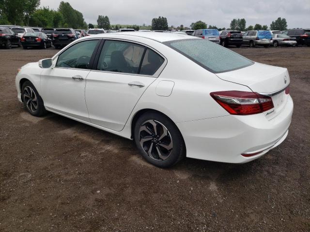 1HGCR2F83GA803600 - 2016 HONDA ACCORD EXL WHITE photo 2