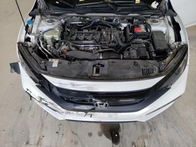 19XFC1F76KE013664 - 2019 HONDA CIVIC EXL WHITE photo 11