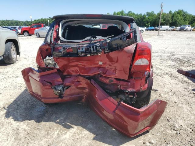 1B3CB9HA0AD677523 - 2010 DODGE CALIBER UPTOWN RED photo 6