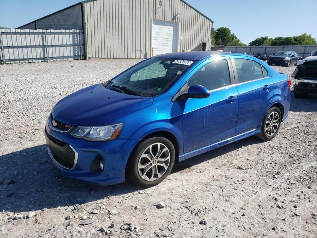 1G1JD5SH8H4152355 - 2017 CHEVROLET SONIC LT BLUE photo 1